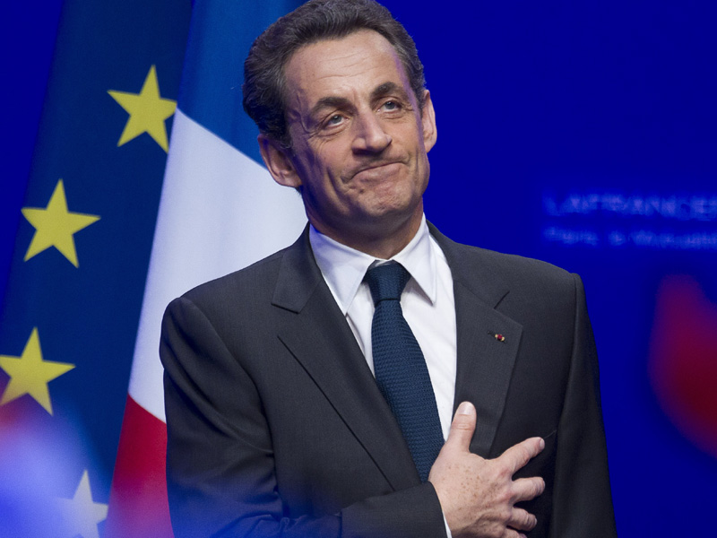 Outgoing French President Nicolas Sarkozy AP Photo Michel Euler 