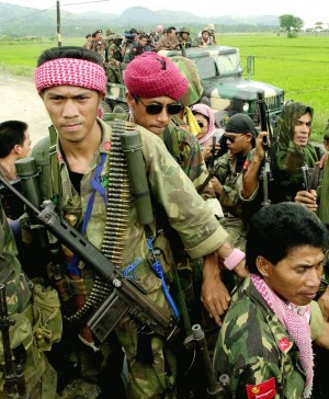Moro National Liberation Front.  AFP FILE PHOTO