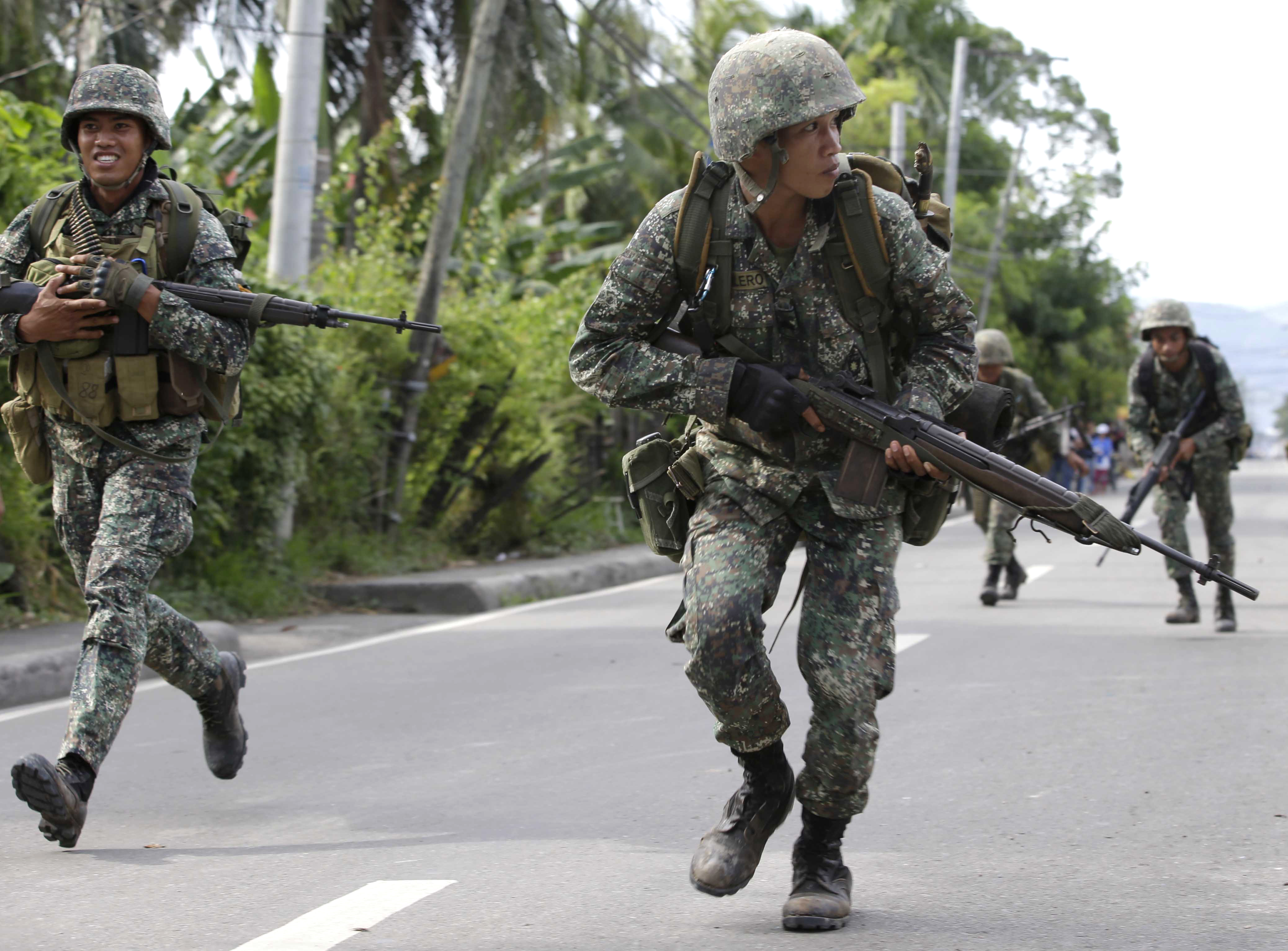 philippine army full battle gear
