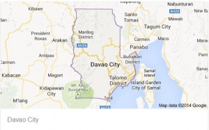 davao city map
