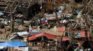 Destroyed houses in the province of Tacloban. FILE PHOTO