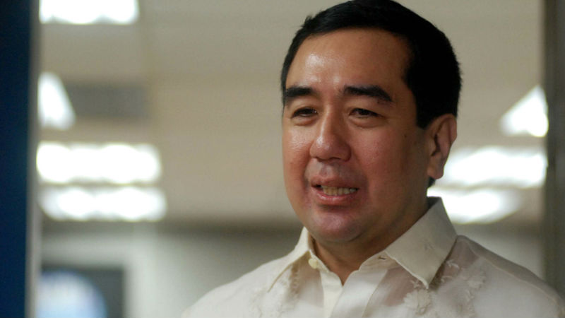 Comelec Chairman Andres Bautista at the Comelec office in Manila. INQUIRER PHOTO/ARNOLD ALMACEN - Andres-Bautista-0515