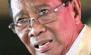  Vice President Jejomar Binay INQUIRER FILE PHOTO