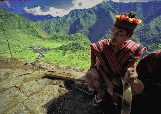 IN IFUGAO, forests sustained by communities are vital to the survival of the province’s rice terraces.  EV ESPIRITU 
