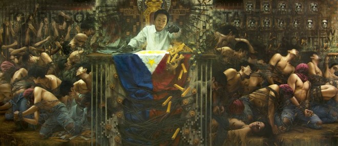 (MURAL) "Salvaged Memories," mural by Randalf Dilla. Courtesy of Hiraya Art and Hiraya Gallery Manila