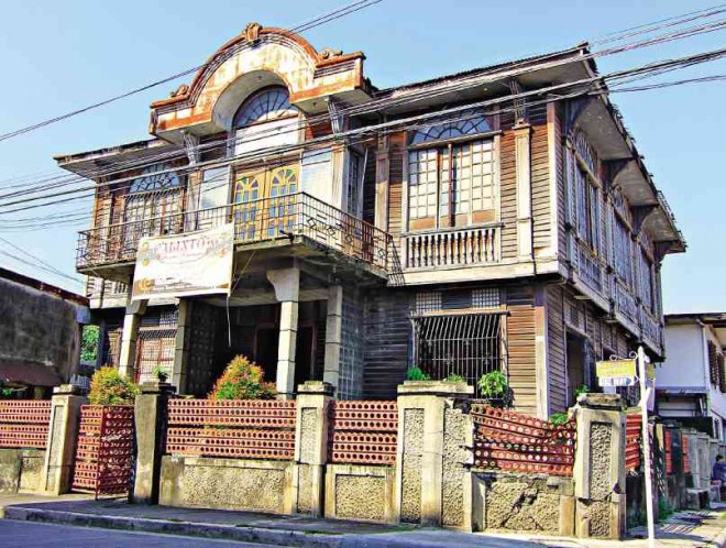 THE ZABALLERO mansion along Allarey and Zamora Streets in Lucena City was built during the boom of the copra period in early 1900s. DELFIN T. MALLARI JR.