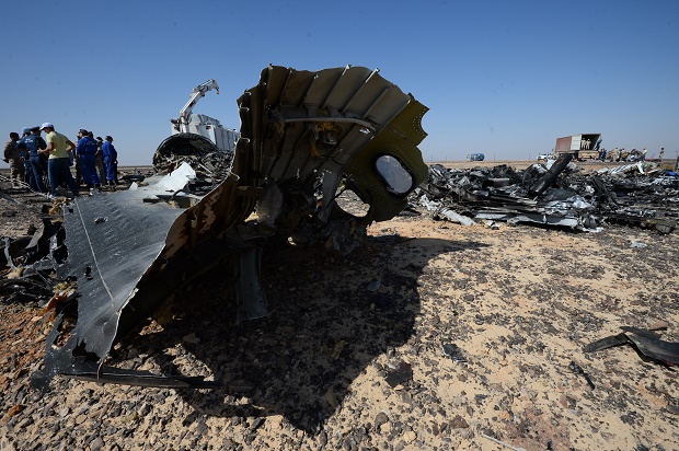 APTOPIX Egypt Russian Plane Crash