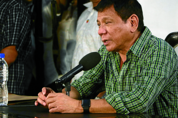 President-elect Rodrigo Duterte. FILE PHOTO
