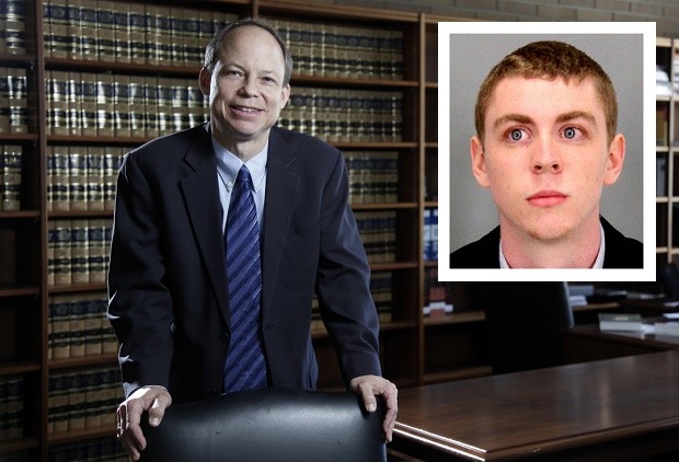 This June 27, 2011, photo shows Santa Clara County Superior Court Judge Aaron Persky, who drew criticism for sentencing former Stanford University swimmer Brock Turner to only six months in jail for sexually assaulting an unconscious woman. The swimmer's father, Dan Turner, ignited more outrage by writing in a letter to the judge that his son already has paid a steep price for "20 minutes of action." Dan Turner wrote that his son's conviction on three felony sexual assault charges has shattered the 20-year-old, who has lost his appetite. The letter was made public over the weekend by a Stanford law professor who wants Persky removed from office because of the sentence. (Jason Doiy/The Recorder via AP) MANDATORY CREDIT