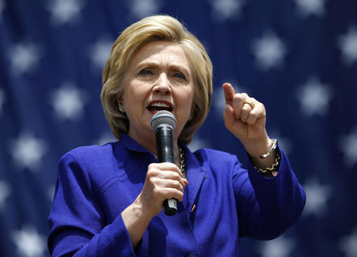 Hillary Clinton. AP FILE PHOTO