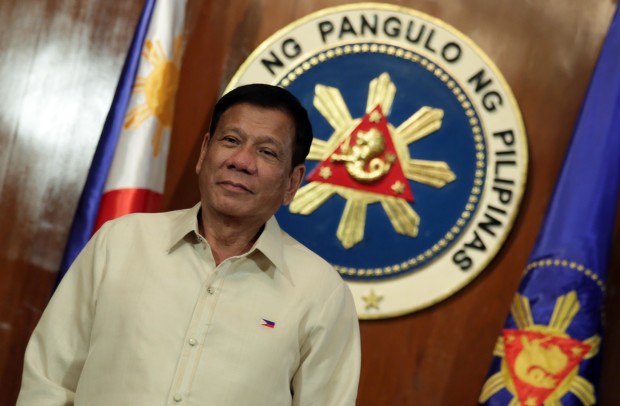 President Rodrigo Duterte. MALACAÑANG POOL FILE PHOTO