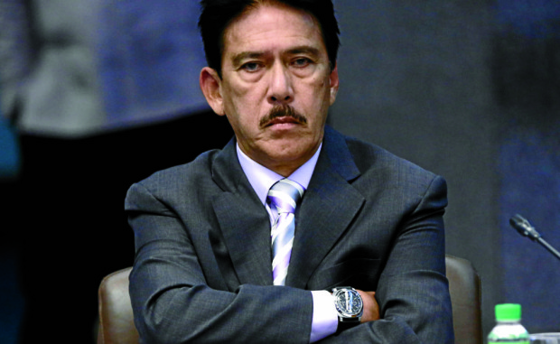 SENATE PROBE ON DRUG WAR / AUGUST 22, 2016Senator Tito Sotto during the hearing of Committee on Justice and Human Rights at the Senate in Pasay City on alleged extra judicial killings amid the government campaign against illegal drugs.INQUIRER PHOTO / RICHARD A. REYES