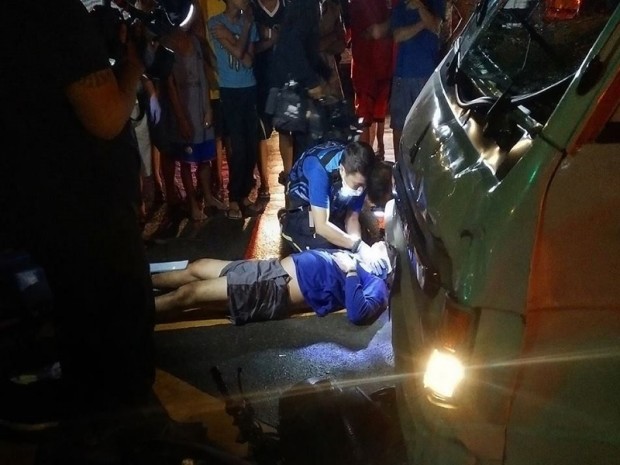 Motorcycle accident (RADYO INQUIRER FILE PHOTO/ JONG MANLAPAZ)