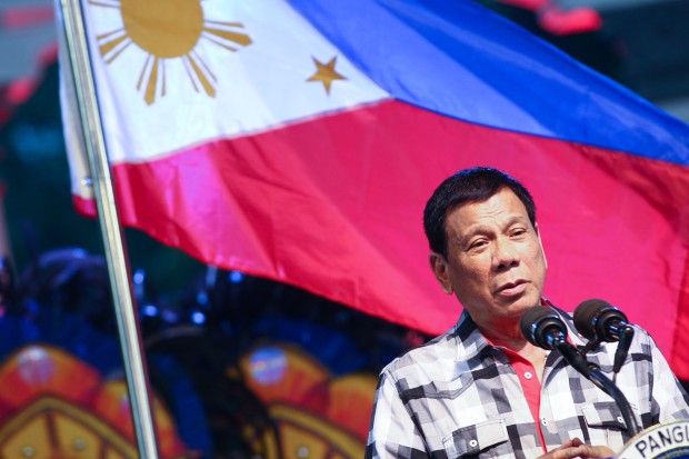 President Rodrigo Duterte apologizes to the Jewish community, explaining it was never his intention to derogate the memory of six-million Jews murdered by Germans, and he was only reacting to his critics who were referencing him to Adolf Hitler. He says this in his speech during the opening ceremony of the MassKara Festival in Bacolod City on October 2. ACE MORANDANTE/ Presidential Photo