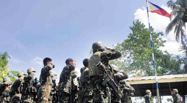 Army soldiers in Mindanao (AFP FILE PHOTO)