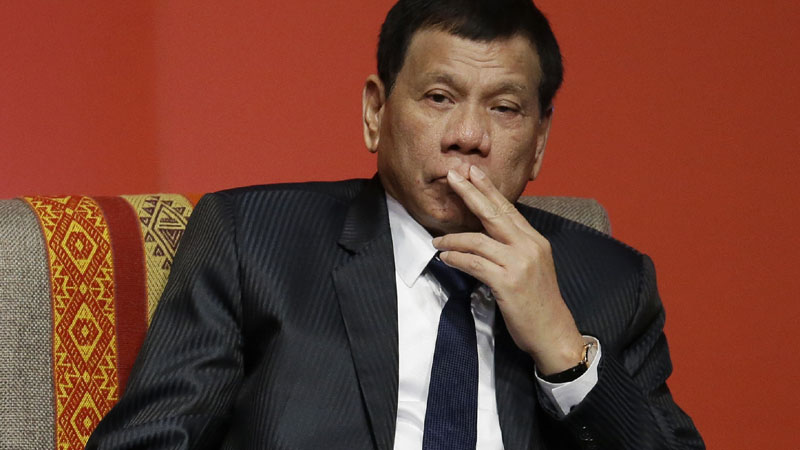 Philippines' President Rodrigo Duterte AP Photo/Martin Mejia