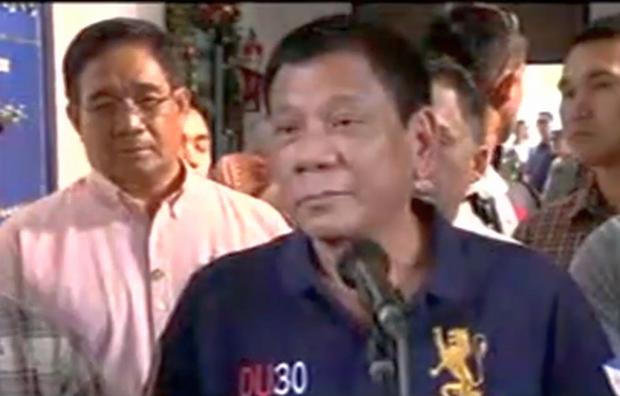 President Rodrigo Duterte at Camp Navarro General Hospital - 17 Dec 2016