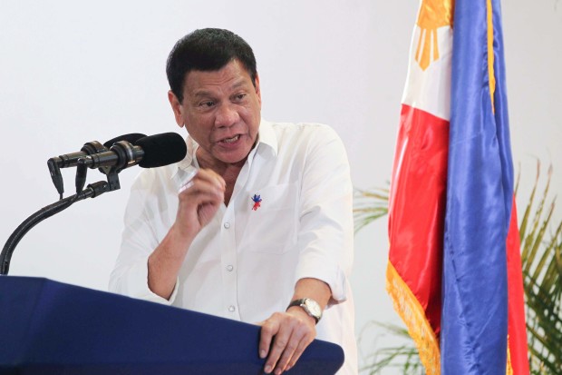  President Rodrigo Roa Duterte --ACE MORANDANTE/Presidential Photo