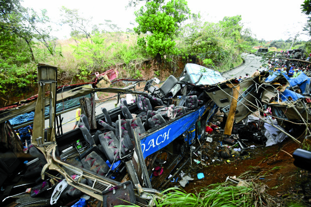 BUS ACCIDENT IN TANAY