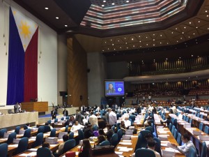 House of Representatives in plenary session