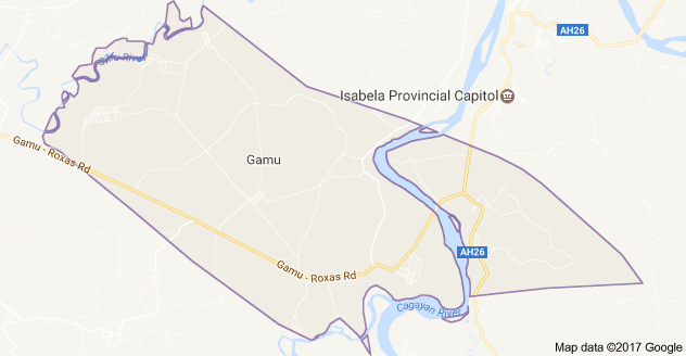Gamu town in Isabela (Google maps)