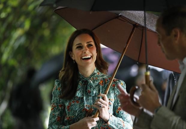 Kate and Prince William - Kensington Palace - 30 Aug 2017
