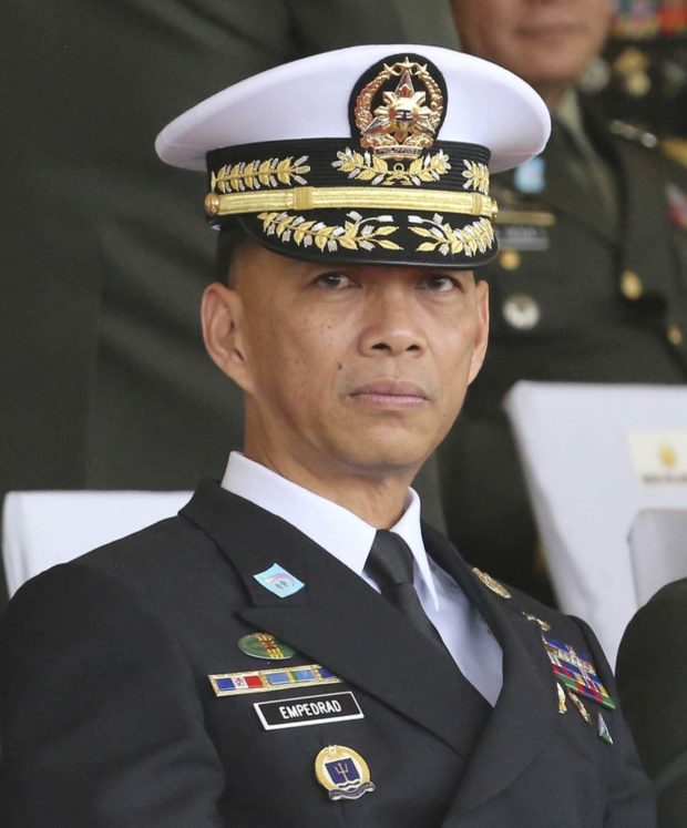 PH Navy chief hopes to acquire submarines sooner