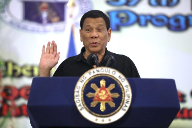 Palace: No politics in Duterte's claim that Naga a ‘hotbed of shabu'
