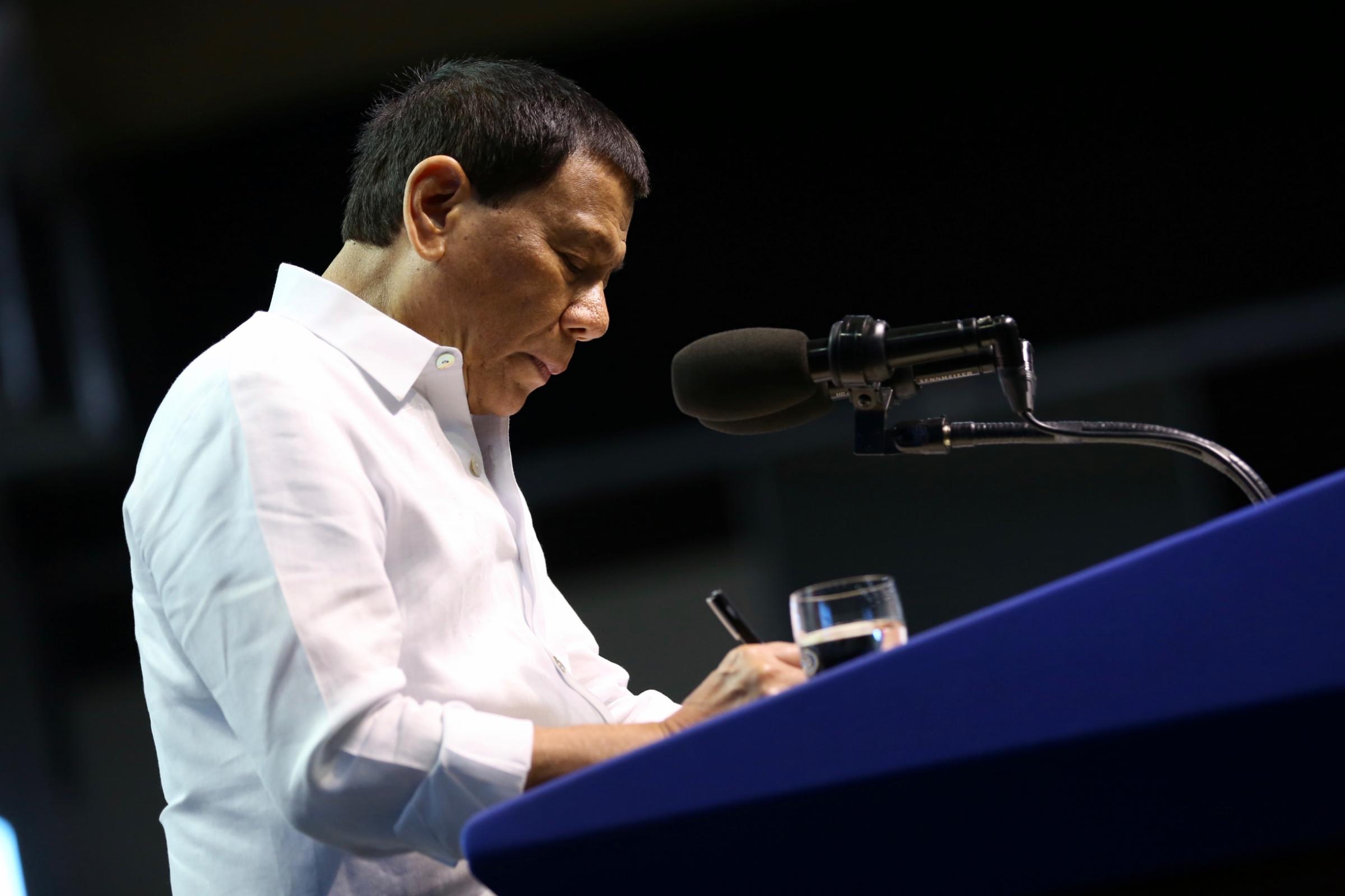 Duterte to review all peace pacts entered into by his predecessors
