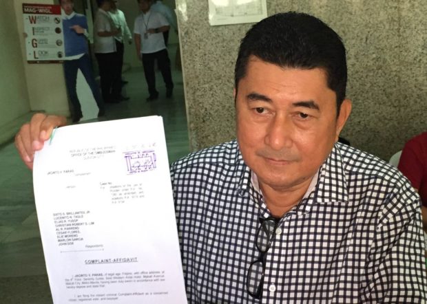 Ex-solon files charges against Trillanes over threats