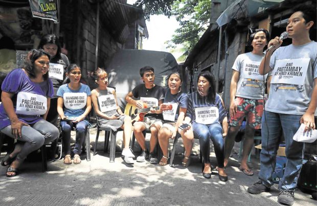 Duterte dared: Bring ‘tambay’ crackdown to posh villages too