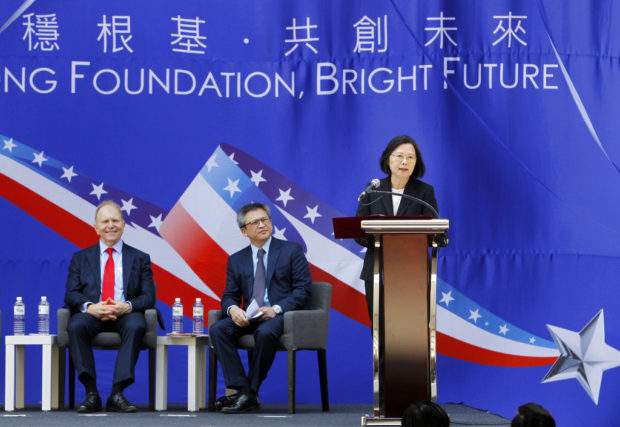 US lauds Taiwan ties in dedication of new de-facto embassy