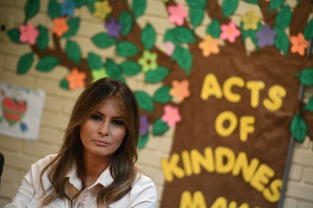Melania: kindness and compassion are important in life