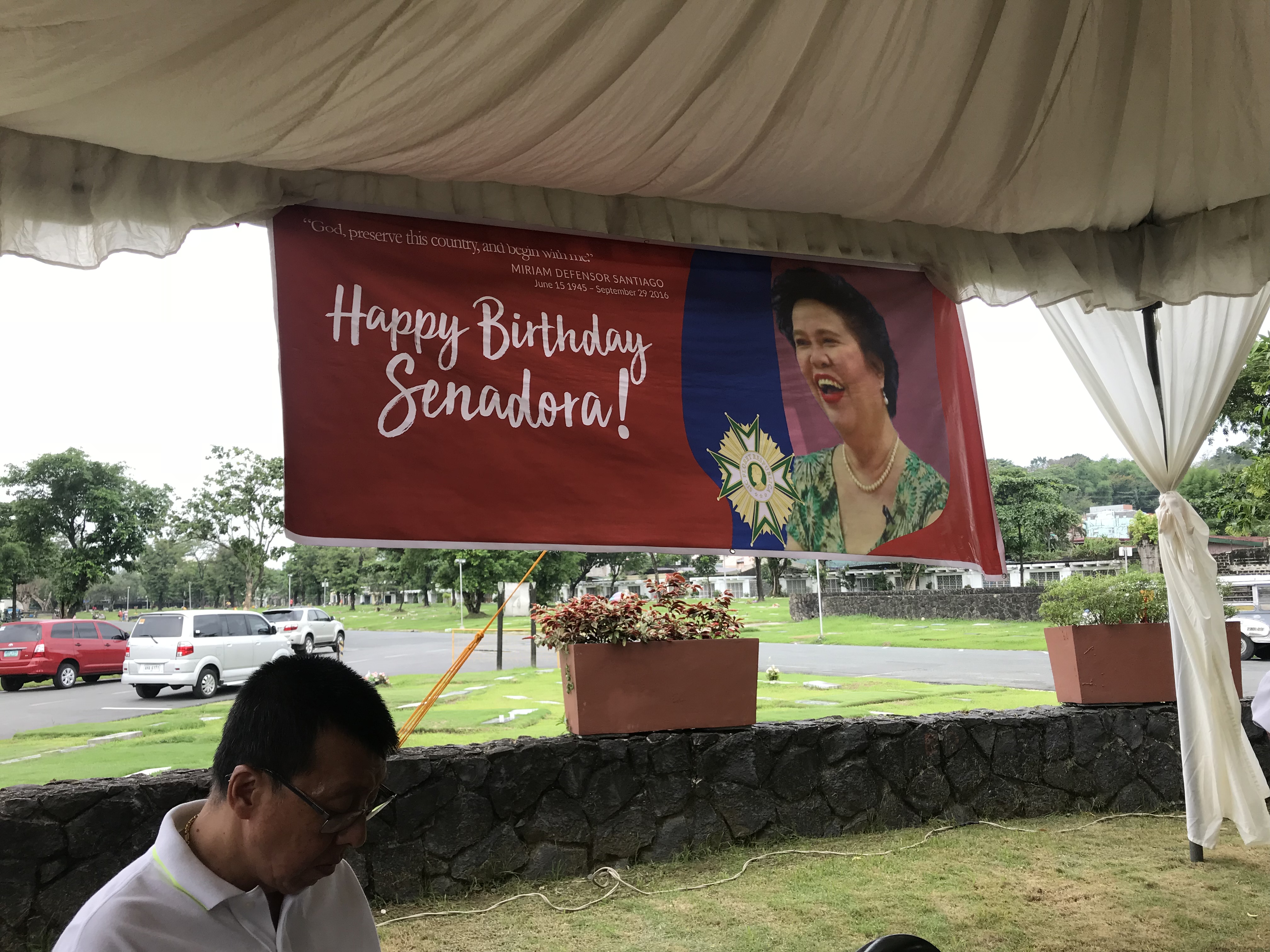 LOOK: Family, supporters celebrate Miriam’s 73rd birth anniversary