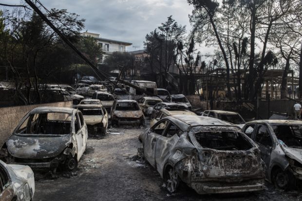 Greek wildfires death toll rises to 91