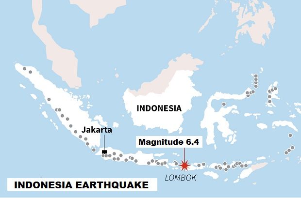 10 killed as powerful quake jolts Indonesia