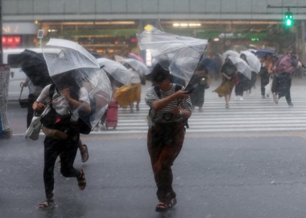 Powerful storm hits disaster-ravaged Japan