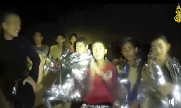 Thailand cave rescuers setting up internet, drain water