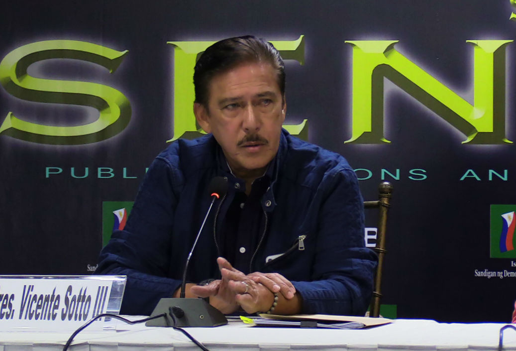 Sotto: I sense Senate will oppose term extension