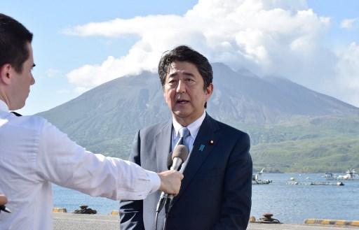 Japan's Abe seeks fresh term as party head, record tenure as PM