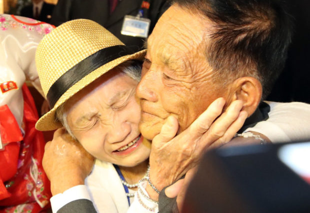 Tears, hugs, joy as Korean family reunions begin