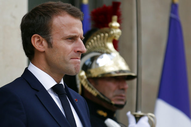 French leader Macron backs new push for united EU defense