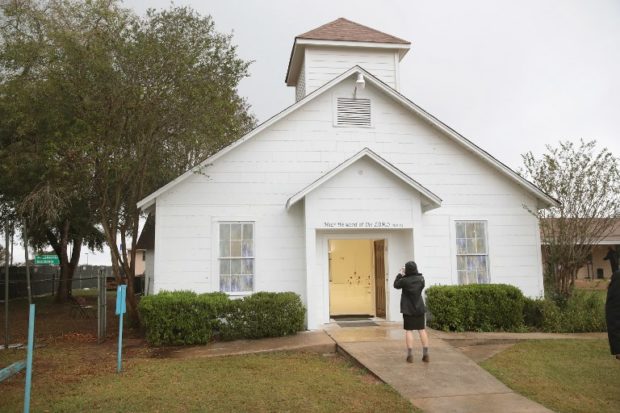 Church gunman tied wife to bed before killing dozens