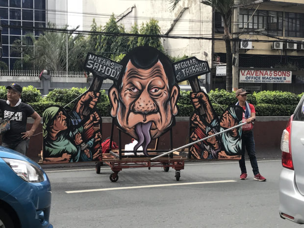 MMDA counts 200 demonstrators in Manila on heroes’ day