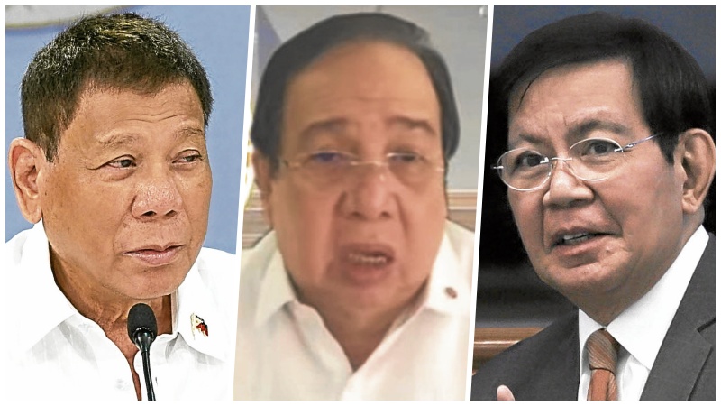 Duterte Airs Threat Mocks Gordons Girth Lacsons Hair Inquirer News