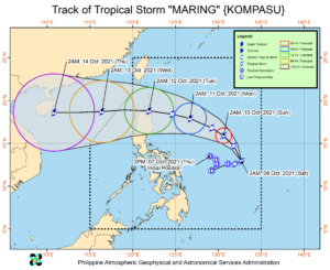 Trough Of Maring ITCZ To Bring Rain In Bicol Visayas Mindanao