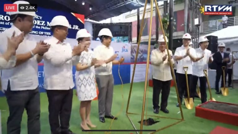 Bongbong Marcos Leads Groundbreaking For Metro Manila Subway Stations