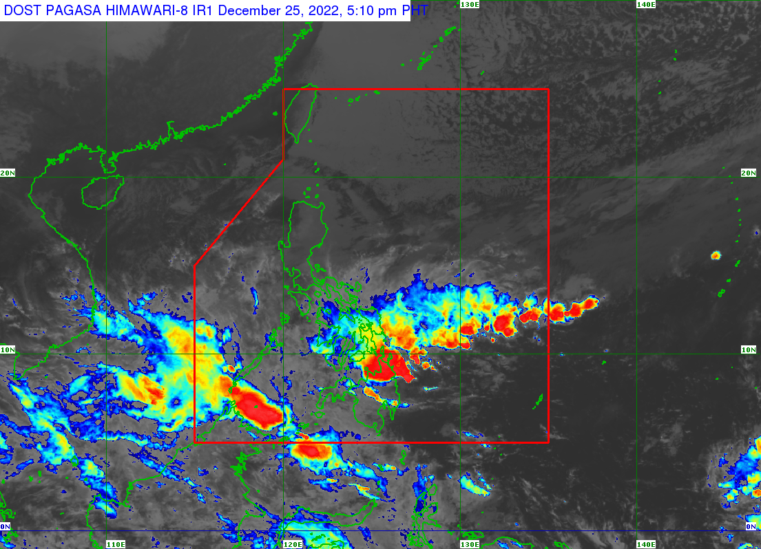 Shear Line Northeast Monsoon Keep Most Of PH Raining Inquirer News