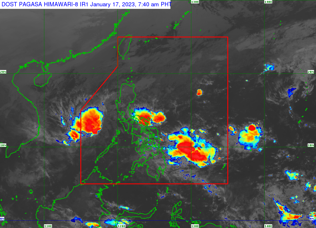 Two Lpas Now Inside Par Cloudy Skies Rain To Persist In Parts Of Ph