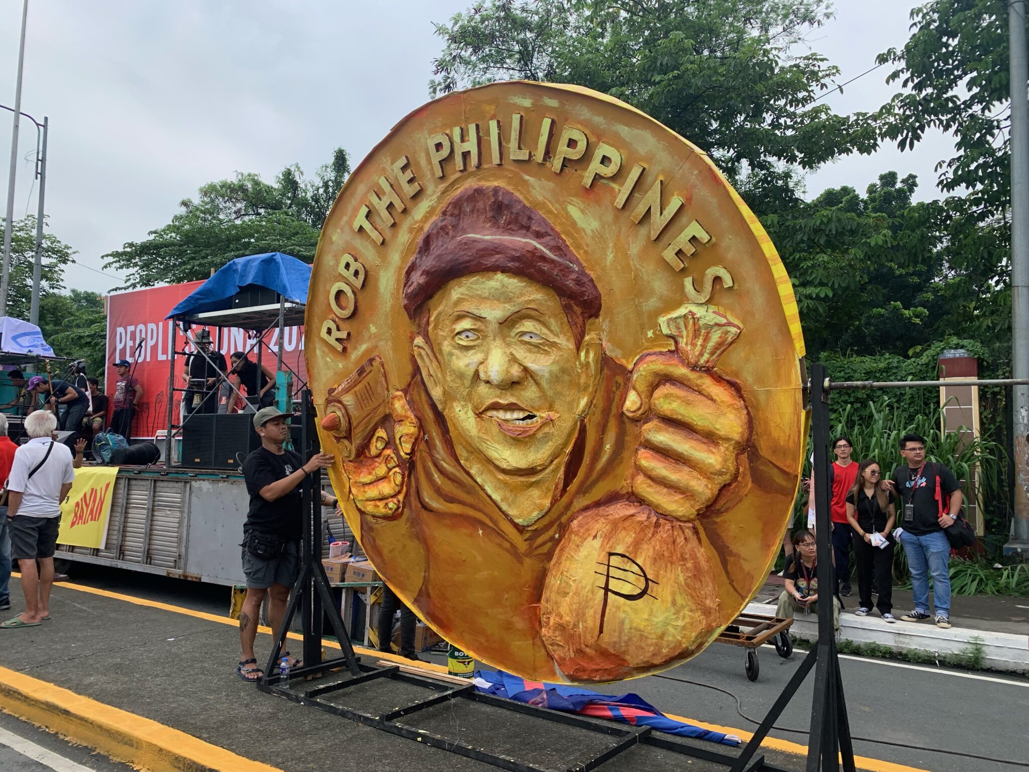 Look Protesters Gather For Peoples Sona Inquirer News